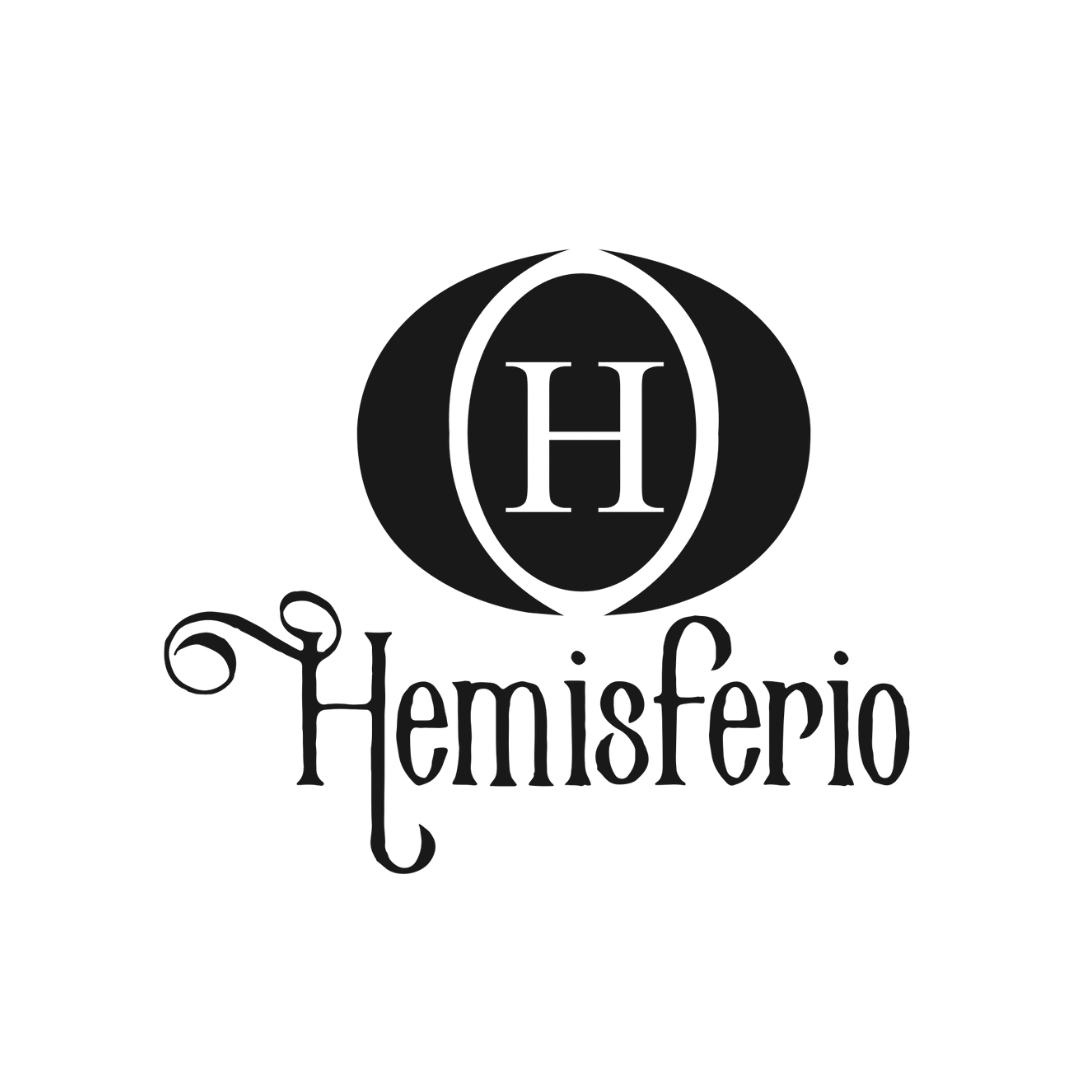 Logo de cafetería en Alcalá de Henares Hemisferio